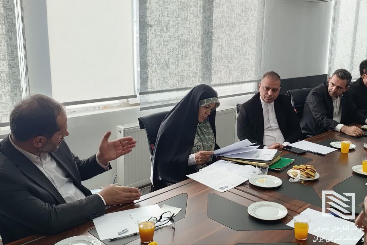 حضور معاون امنیتی و انتظامی استاندار آذربایجان غربی در شرکت انبارهای عمومی بازرگان؛ تأکید بر تسریع پروژه‌های توسعه‌ای و
